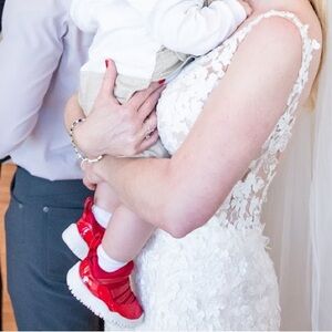 Baby Toddlers Nike Air Jordan Retro 11 Little Flex 'Gym Red' BQ7102 623 3C